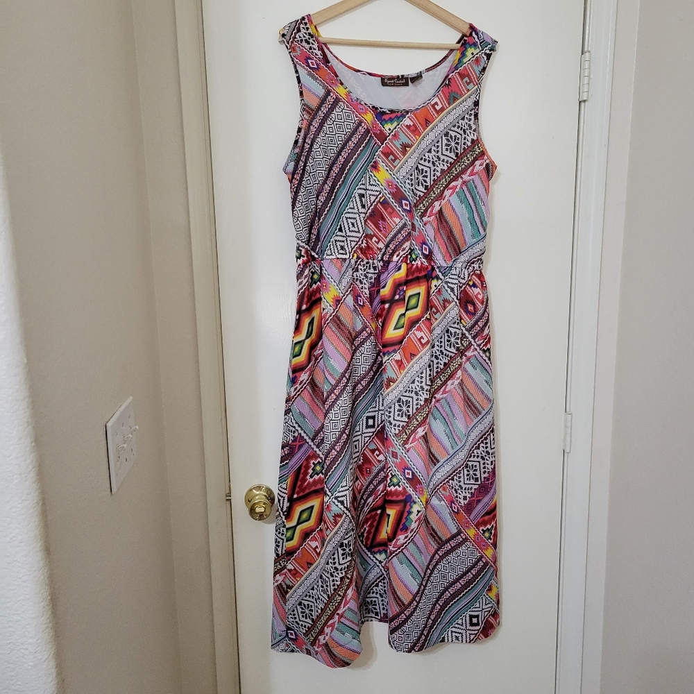 Speed Control NY Sleeveless  Boho Dress